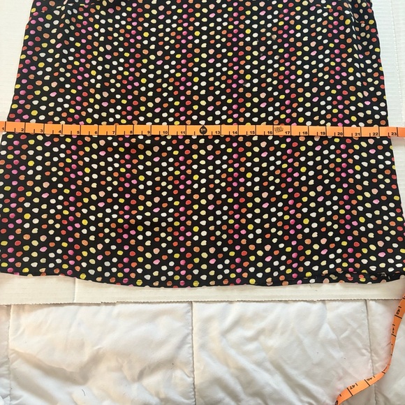 Kasper| Kasper  colorful sleeveless polka-dot blouse size L - Picture 13 of 16